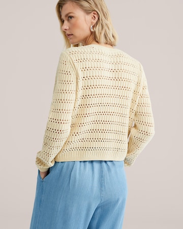 WE Fashion Kardigán - sárga