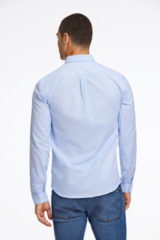 Lindbergh Regular Fit Businesshemd in Blau