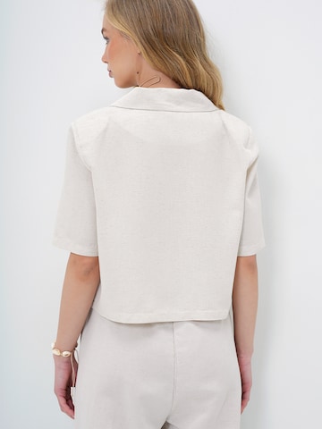 Trend Alaçatı Stili Блузка в Бежевый
