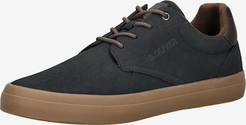 Chaussure à lacets s.Oliver en bleu : devant