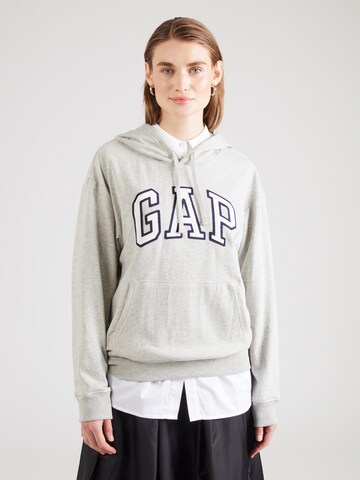 Sweat-shirt 'HERITAGE' GAP en gris : devant