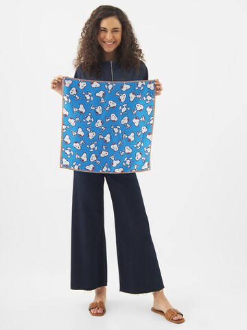 CODELLO Peanuts Nickituch aus Seide in Blau