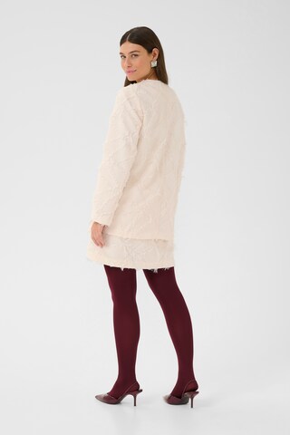 CULTURE Blazer 'CUHairy' i beige