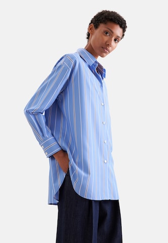 SEIDENSTICKER Bluse in Blau