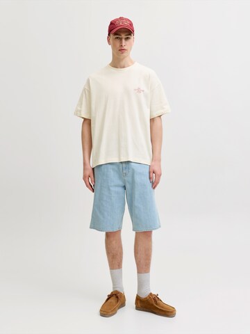 JACK & JONES Tričko 'JORSANREMO' – bílá
