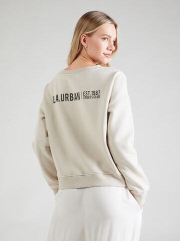 VERO MODA Sweatshirt 'MALY TRINA' in Beige: voorkant