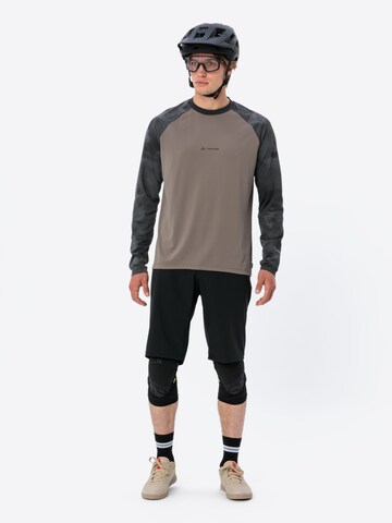 VAUDE Funktionsshirt 'Loamer' (GRS) in Braun