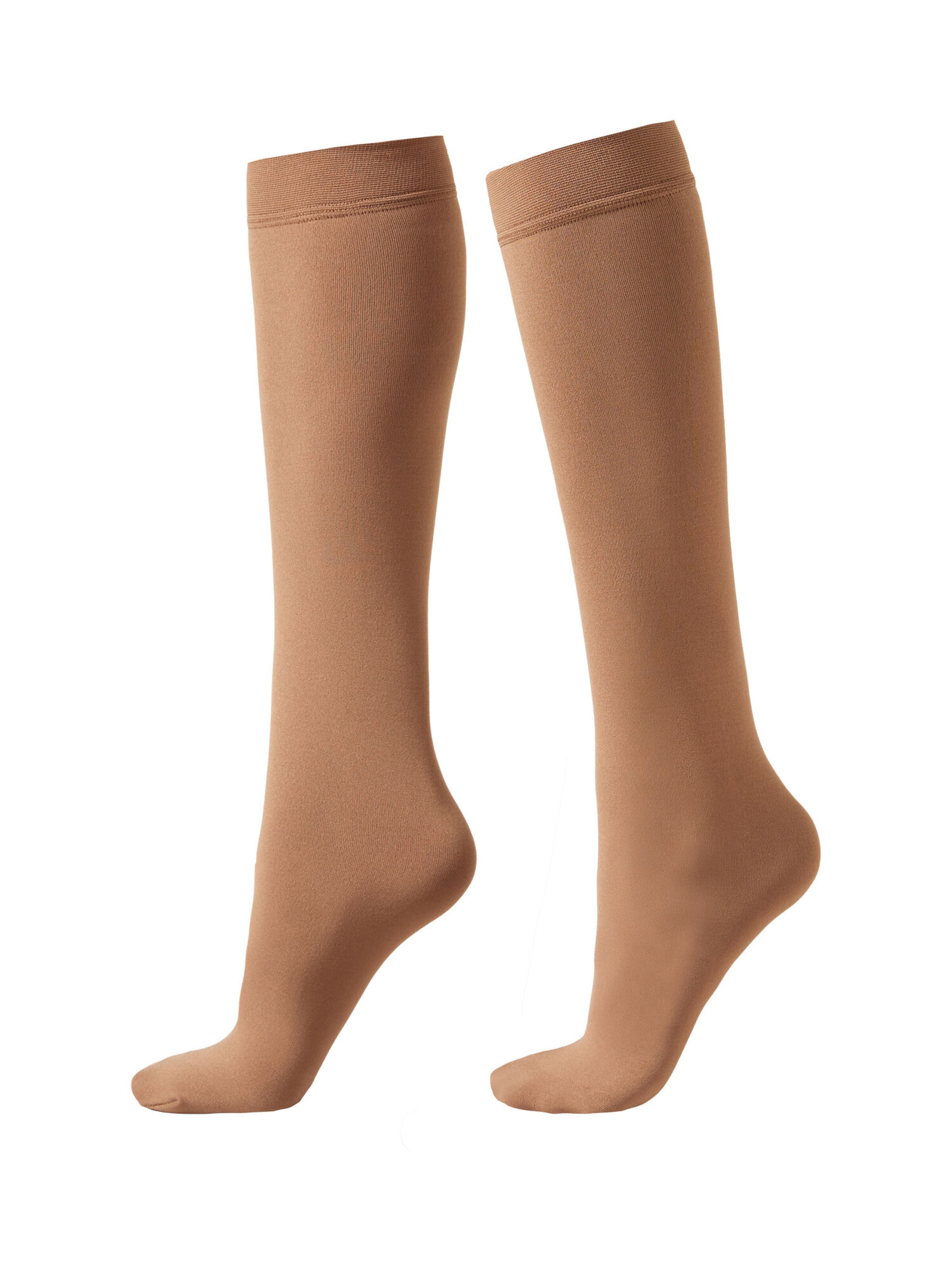 CALZEDONIA Socks 'THERMO' in Beige: front