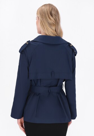 DreiMaster Klassik Tussenmantel 'Classic' in Blauw