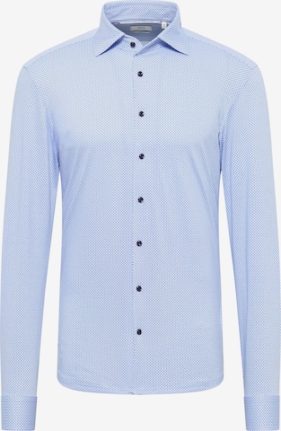 ETERNA Zakelijk overhemd in Blauw: voorkant