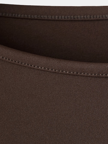 MANGOTop 'TECLA' - smeđa boja
