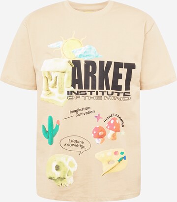 MARKET - Camiseta en beige: frente