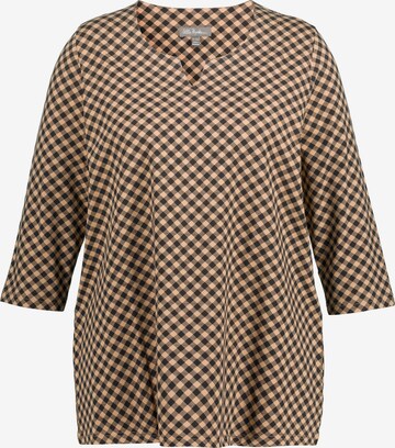 Ulla Popken Shirt in Brown: front