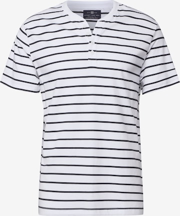 Street One MEN Shirt in Weiß: Vorderseite