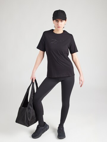 Reebok Funkčné tričko 'AUDREY TONAL' - Čierna