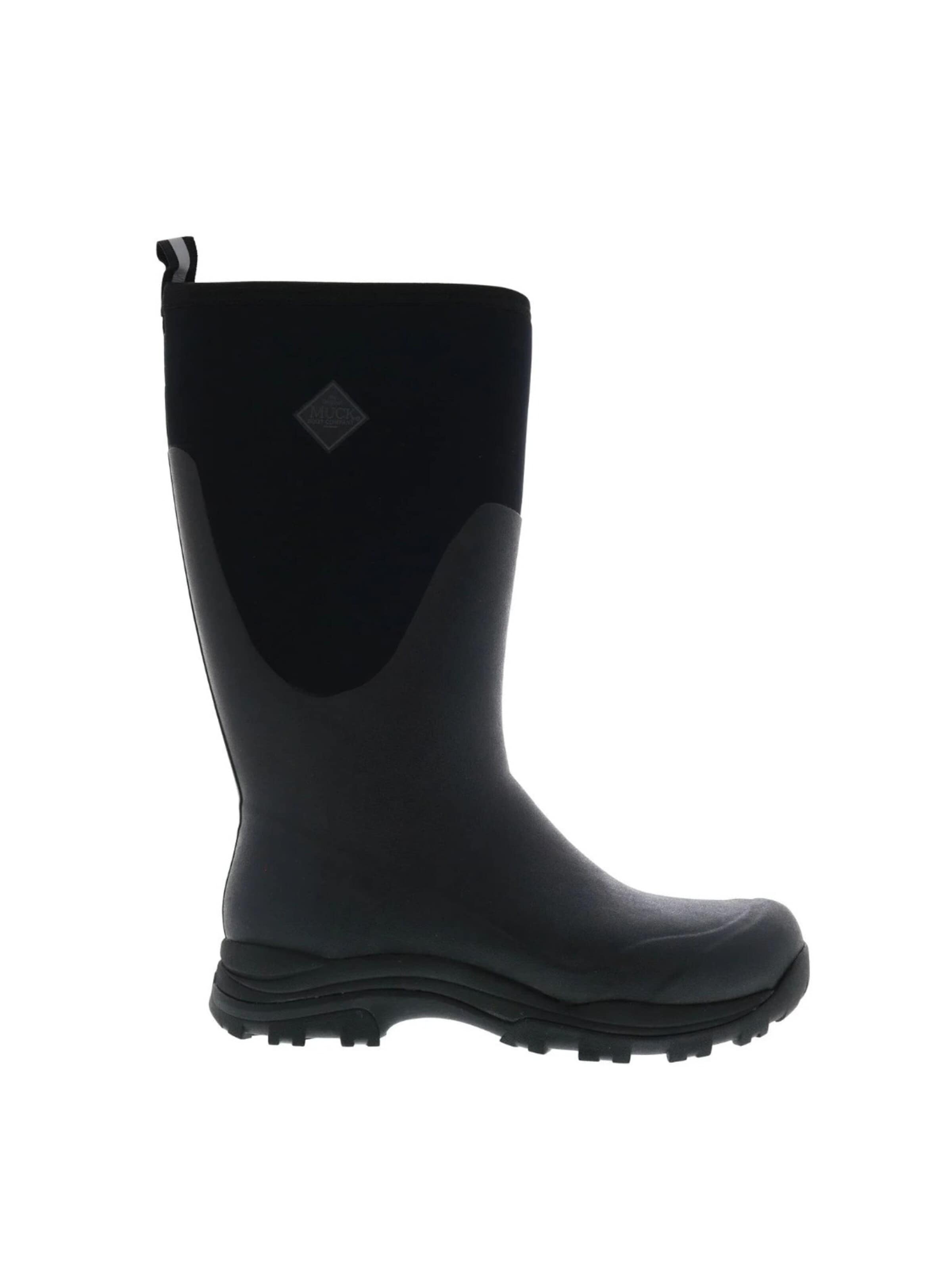 Stivale di gomma outdoor 'MEN'S ARCTIC OUTPOST TALL' di Muck boot in nero: frontale