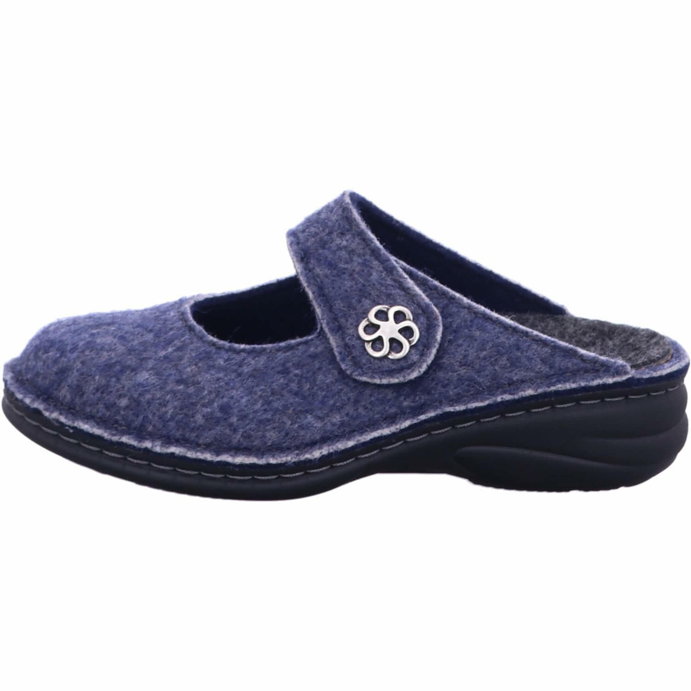 Finn Comfort Slipper in Blau