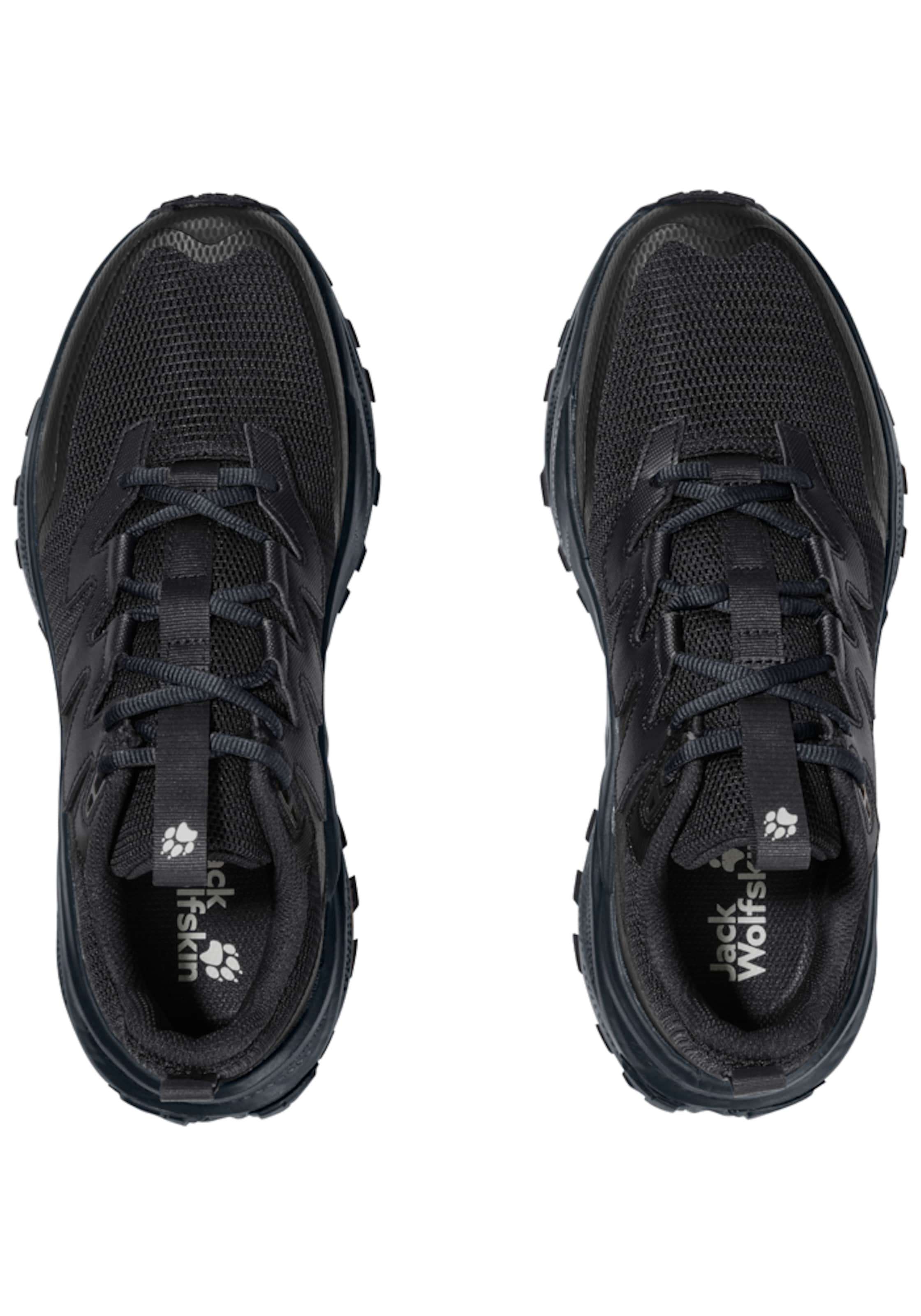 JACK WOLFSKIN Halbschuh in Schwarz