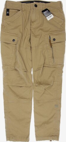 G-Star RAW Pants in 32 in Beige: front