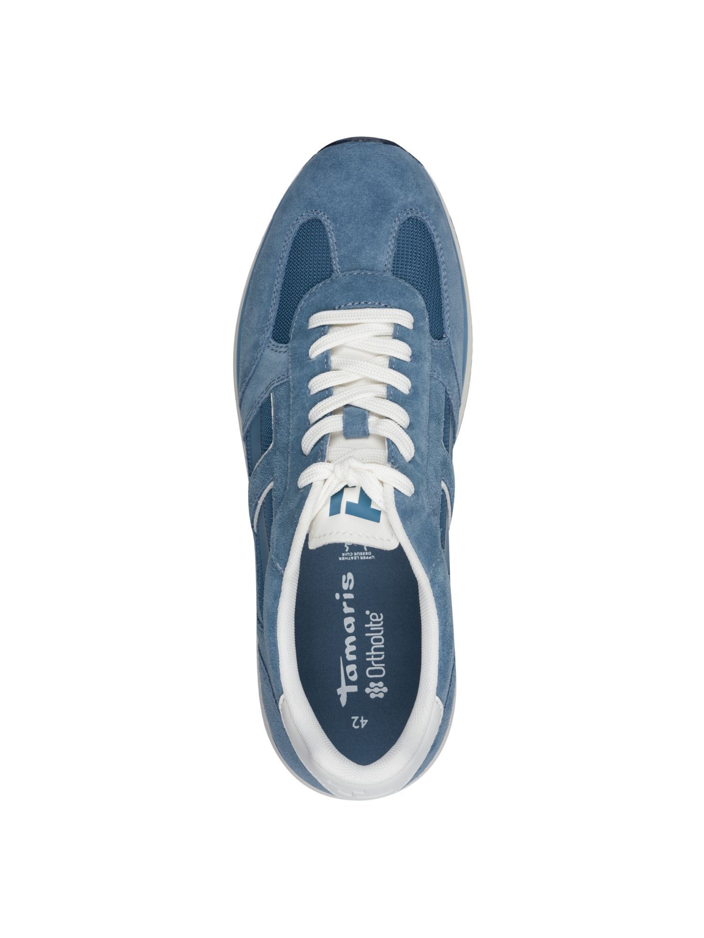 Baskets basses Tamaris en bleu