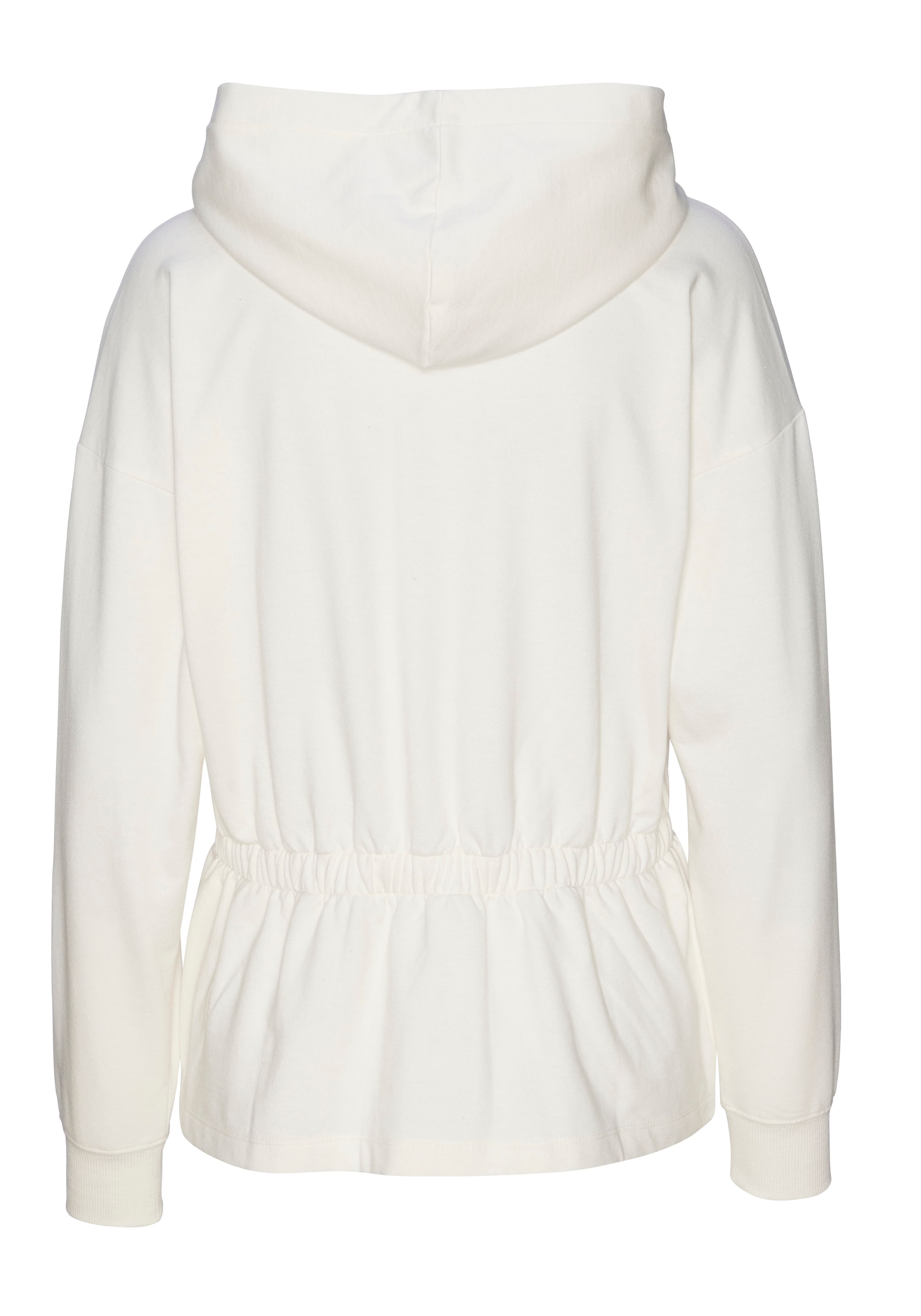 LASCANA Sweatjakke i beige