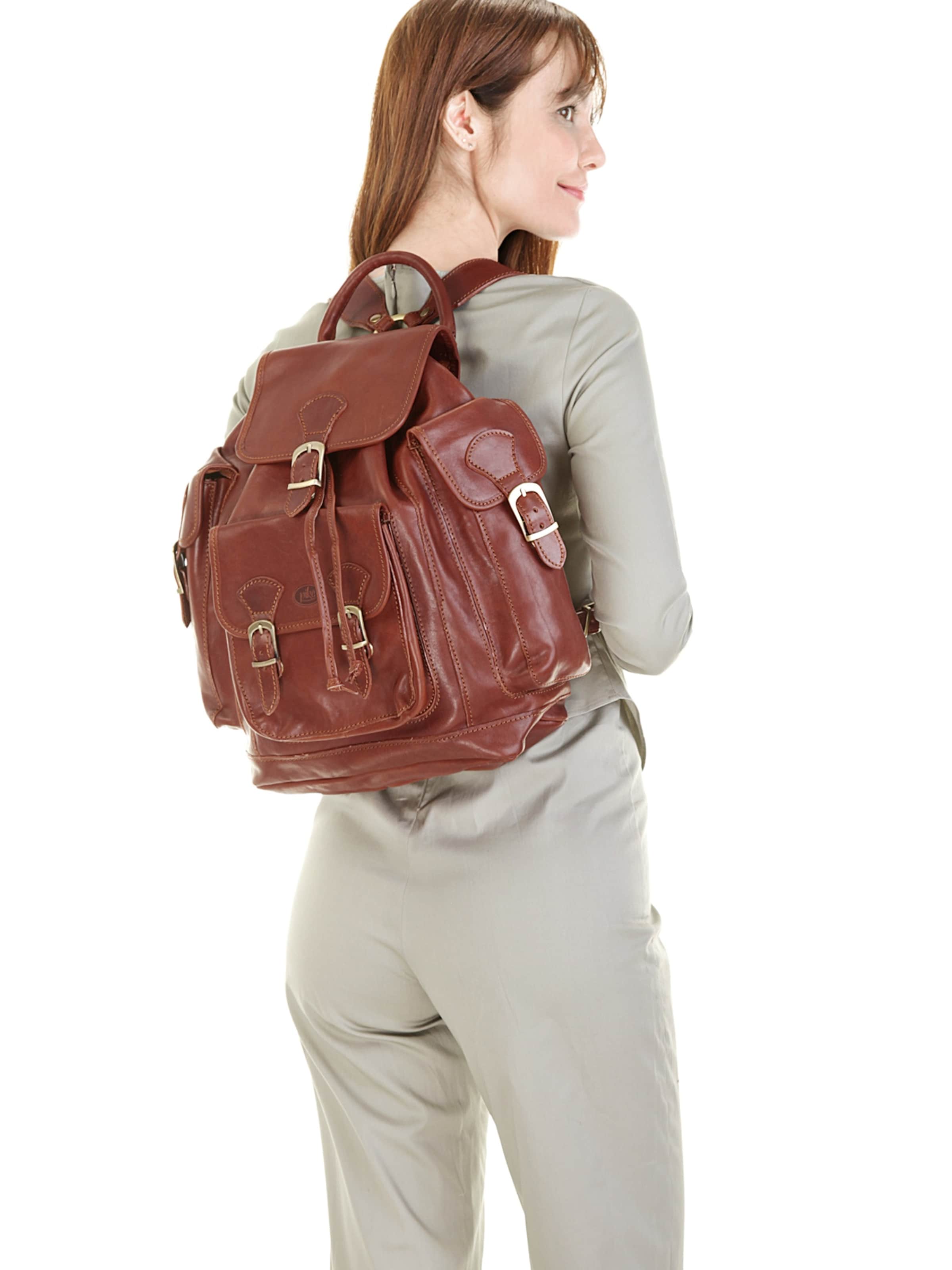 Sac à dos 'ADONIA' piké en marron