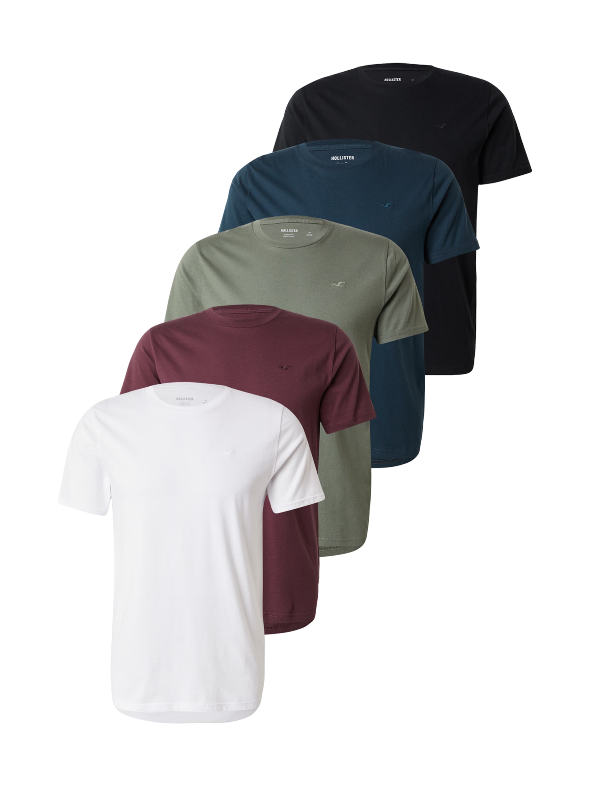 HOLLISTER Tričko - Modrá: predná strana