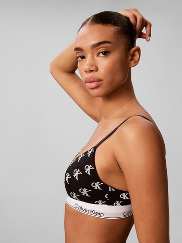 Calvin Klein Underwear Triangle Bra in Black