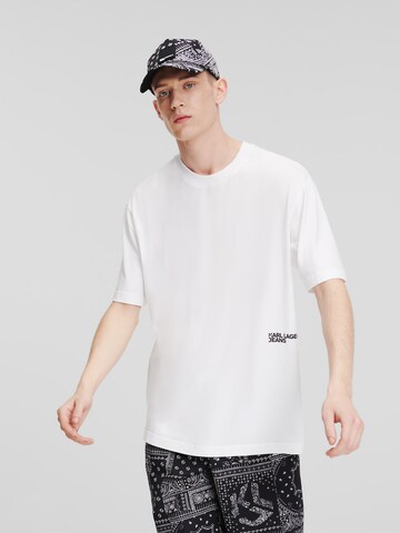 KARL LAGERFELD JEANS T-Shirt in Weiß
