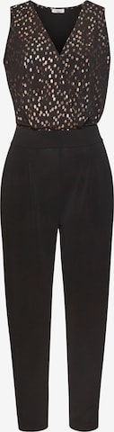 LASCANA Jumpsuit in Zwart: voorkant