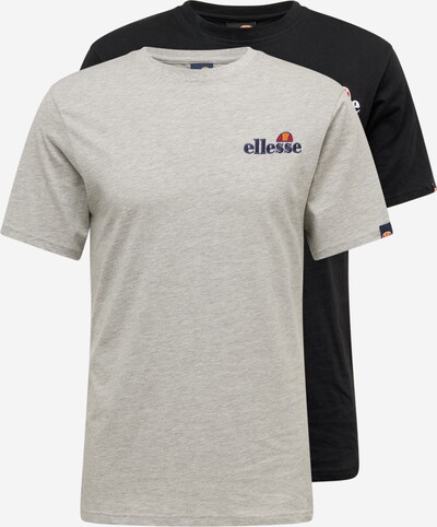 ELLESSE Bluser & t-shirts 'Voodoo' i navy / grå-meleret / orange / sort, Produktvisning