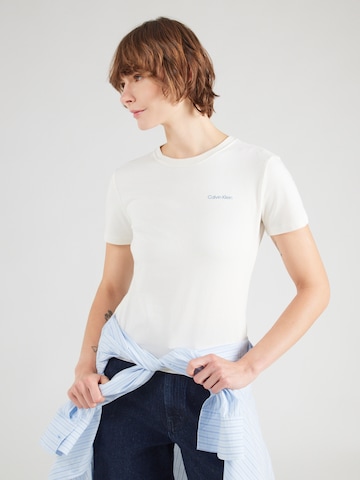 Calvin Klein Tričko - Biela: predná strana