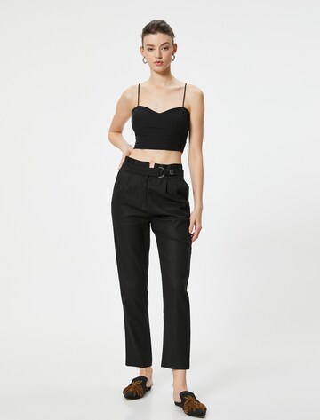 Koton Regular Hose in Schwarz