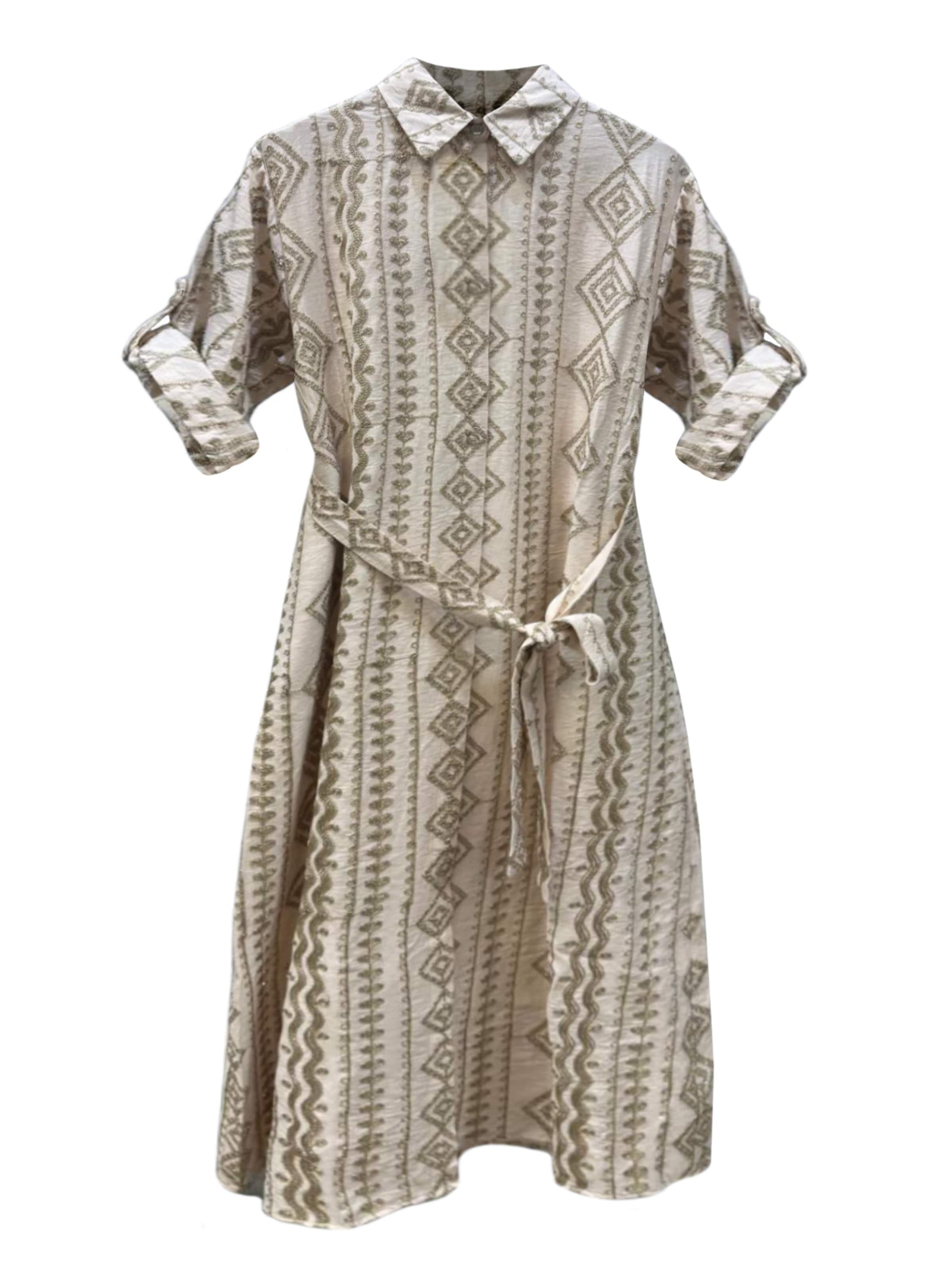 Apricot Dress ' ' in Silver: front