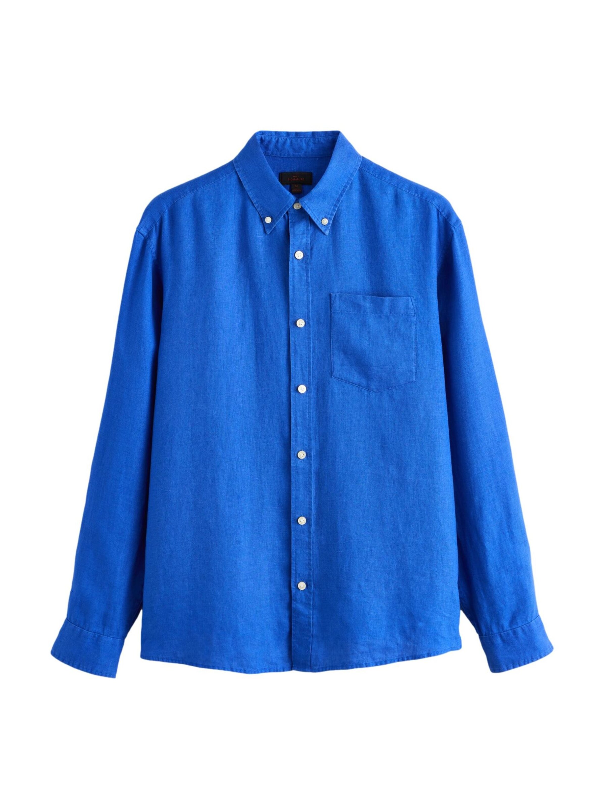 Next Hemd in Blau: Vorderseite