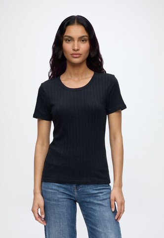GAP Shirt 'ESSENTIAL' in Black: front