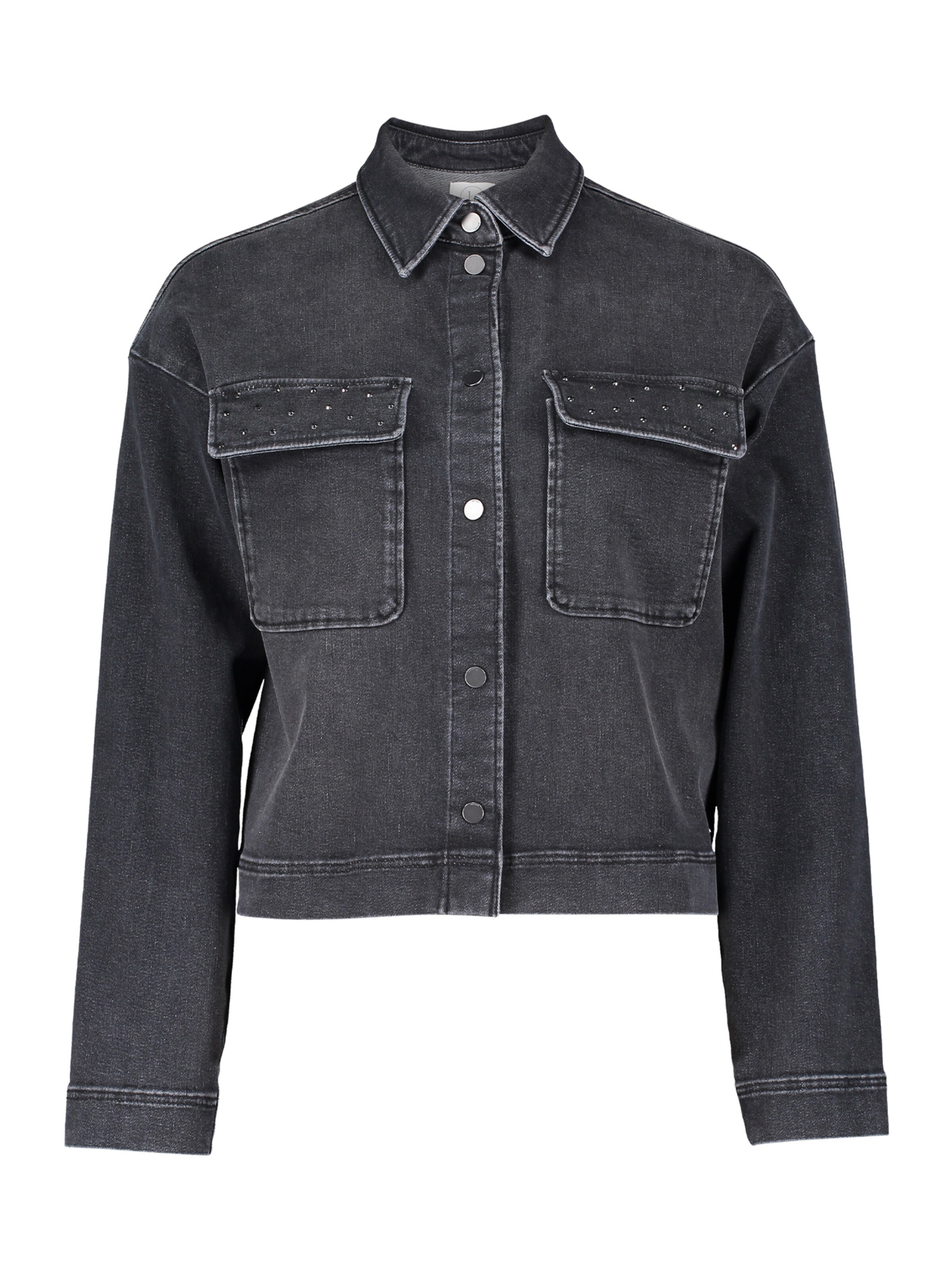 Betty & Co Between-season jacket in Grey: front