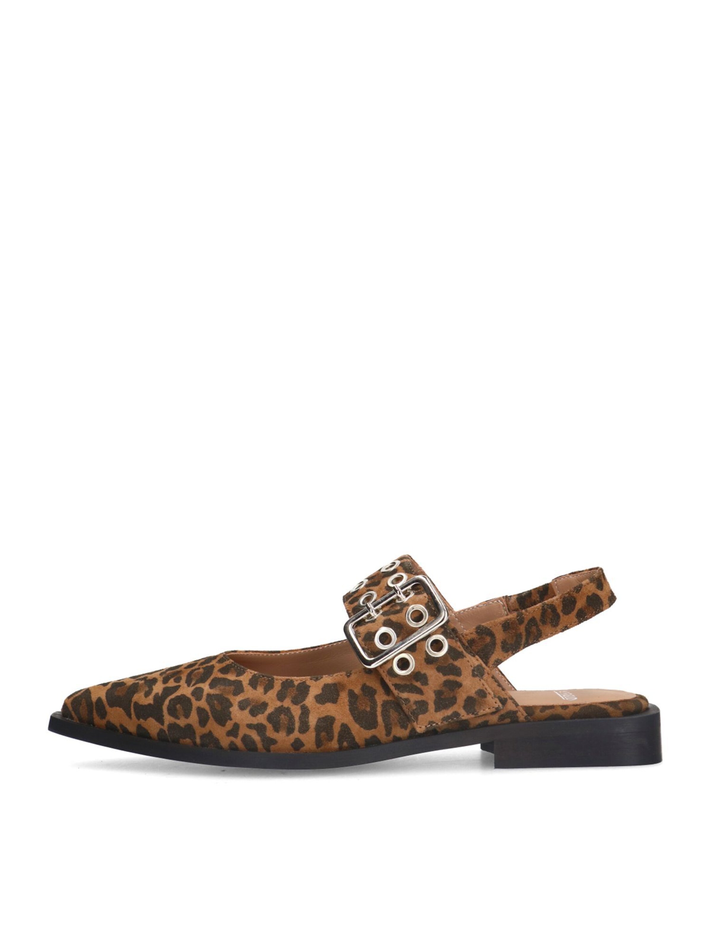 Escarpins à bride arrière MANFIELD en marron