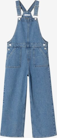 MANGO TEEN Dungarees 'frayed' in Blue: front