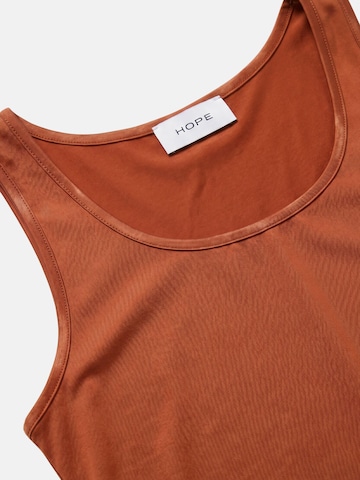HOPE - Top 'HOPE CANOTTA canotta' en naranja