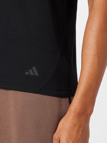 ADIDAS PERFORMANCE - Camisa funcionais 'Base' em preto