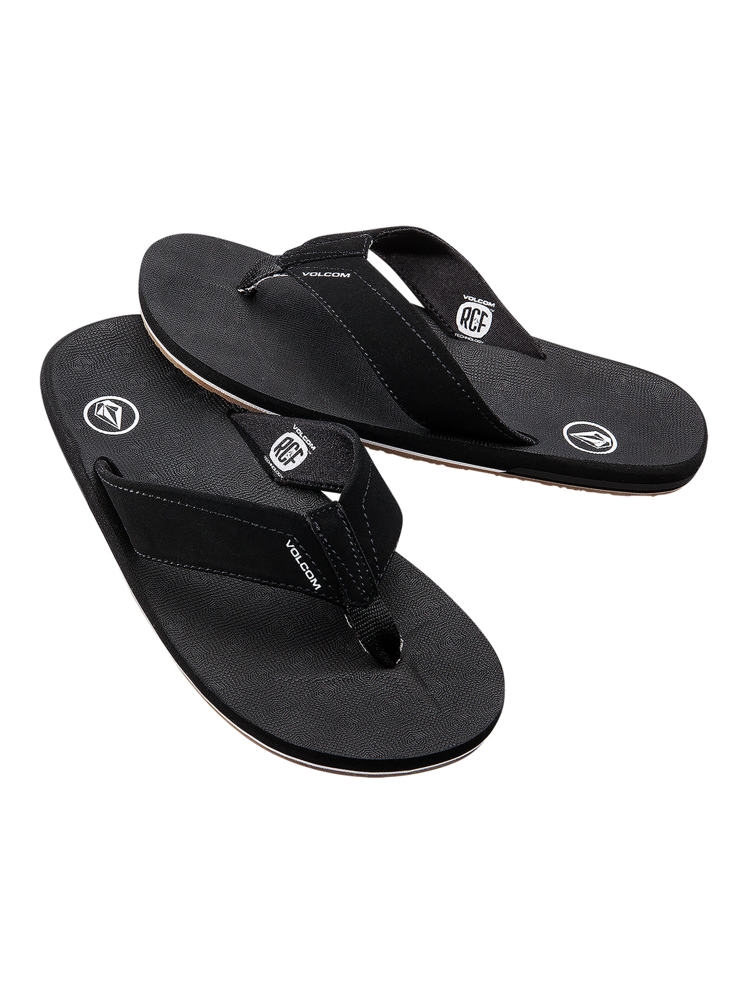 Volcom Sandals 'Victor' in Schwarz