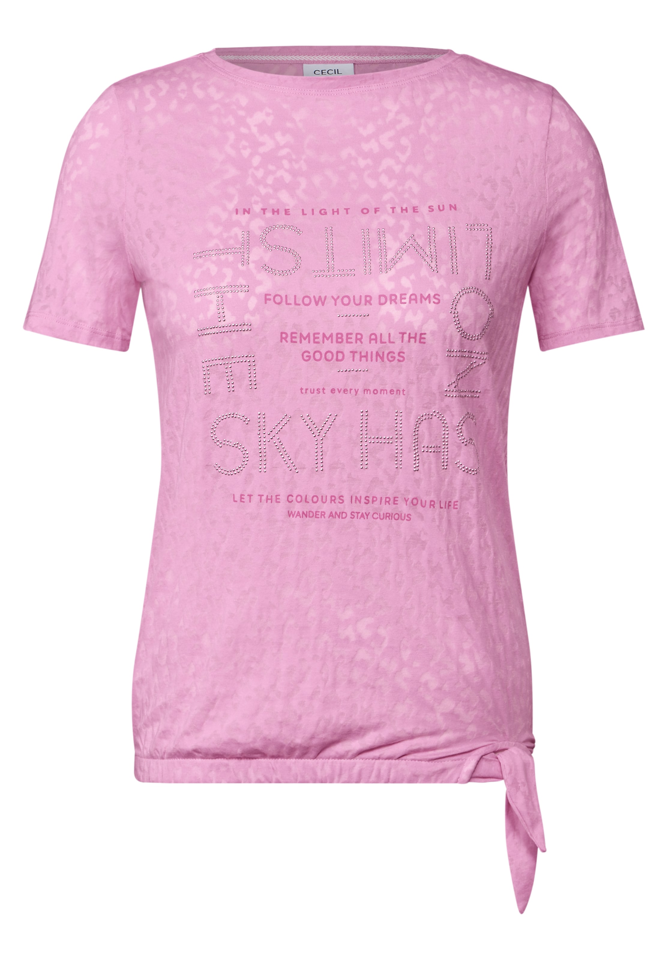 CECIL Shirt in Pink: front