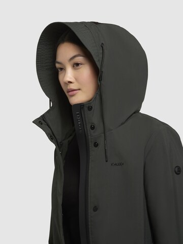 Manteau mi-saison 'Elea' khujo en vert
