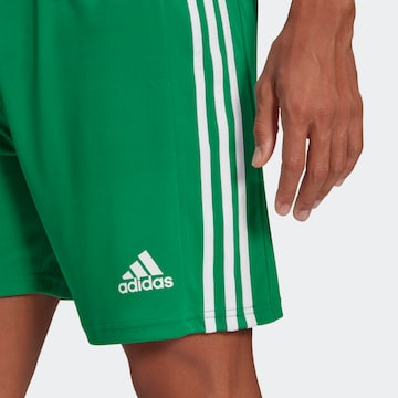 ADIDAS SPORTSWEAR Regular Workout Pants 'Squadra 21' in Green