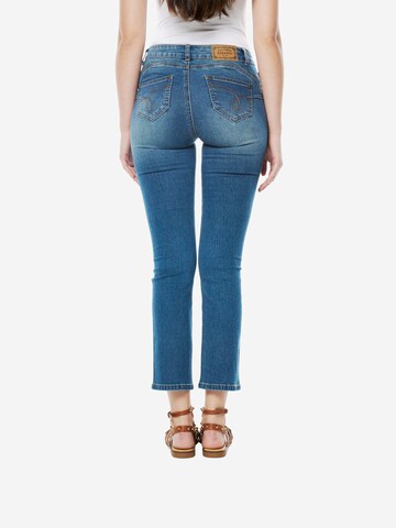 Coupe slim Jean KOROSHI en bleu