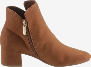 TAMARIS Booties in Brown