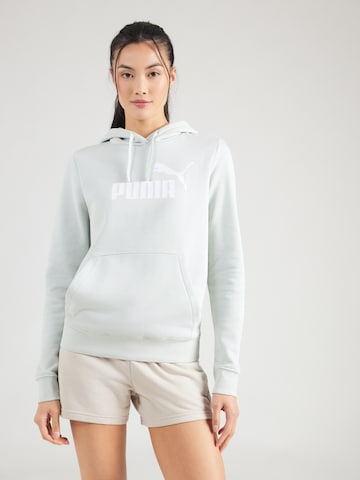 PUMA Αθλητική μπλούζα φούτερ 'ESS No. 1' σε πράσινο: μπροστά