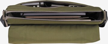 LEONHARD HEYDEN Document Bag 'Helsinki' in Green