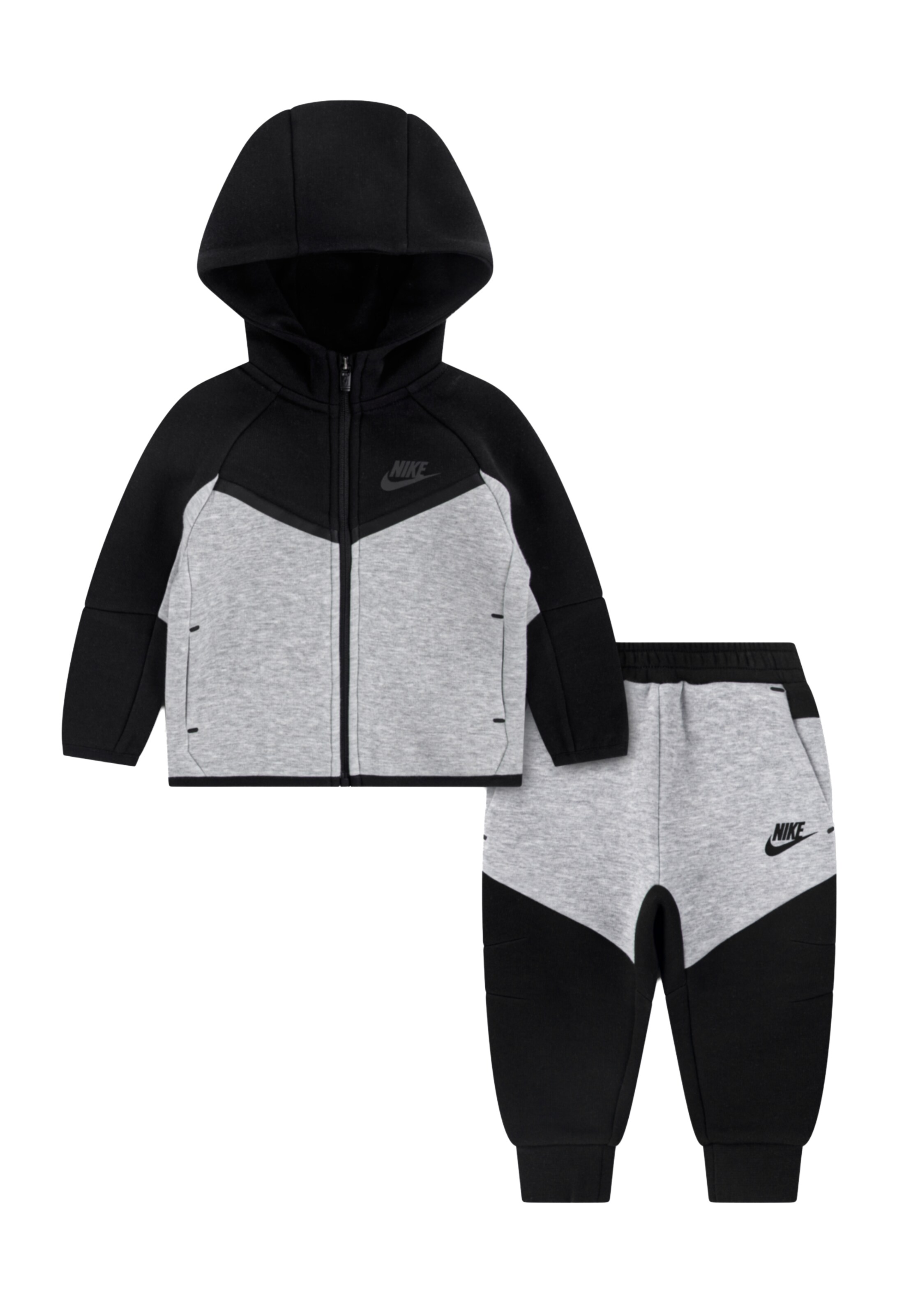 Nike Sportswear Jooksudress 'TECH FLEECE', värv must: eest vaates